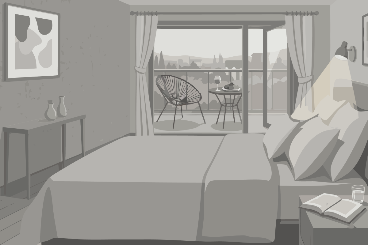 King with Sofa Bed - Non-Smoking